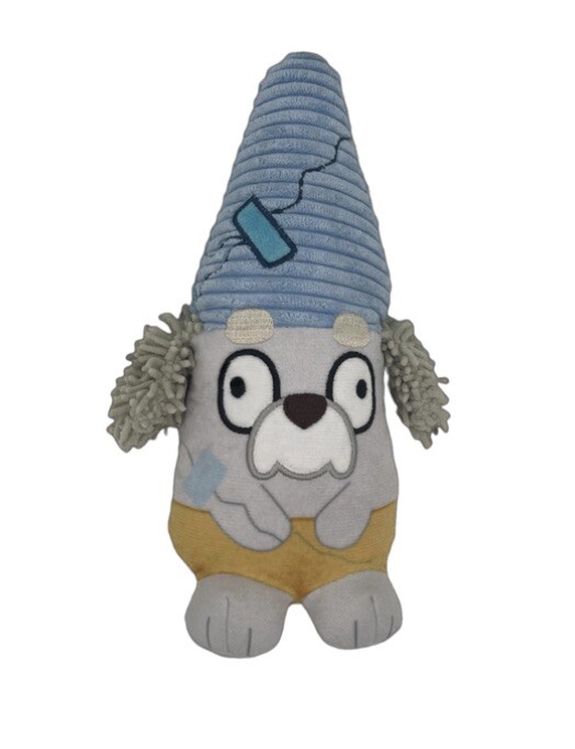 Bluey Bunnings Hammerbarn Dog Pet Toy Plush Jeremy Gnome
