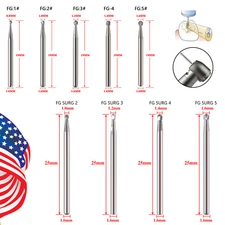 Dental Surgical Round Tungsten Carbide Bur FG Burs Fit High Speed Handpiece