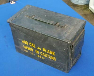 Vintage Burrowes US Military Steel .30 Cal M1909 Cartridge