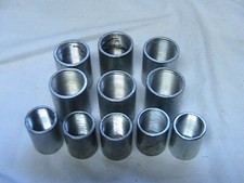 11 NEW STEEL COUPLINGS 6 1" COUPLINGS 5 3/4" COUPLINGS