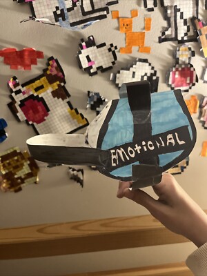 Emotional Support Paper Stuffed Animal Vest NOT WATER PROOF  DO NOT GET WET