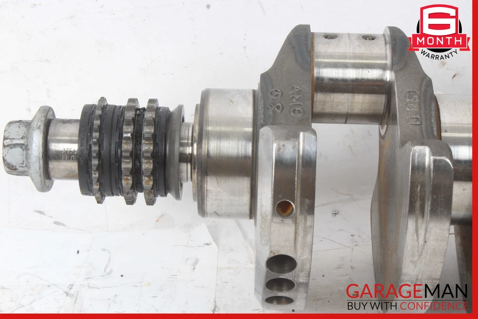 07-11 Mercedes W216 CL63 E63 AMG Motor Cigüeñal Eje de la manivela OEM Foto 2 de 4