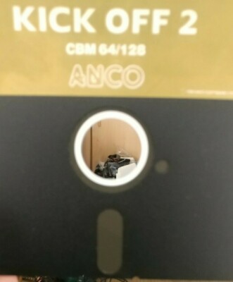 Kick Off 2 (Anco  1990) (Diskette) 100% ok Commodore C 64 (alt label 2)