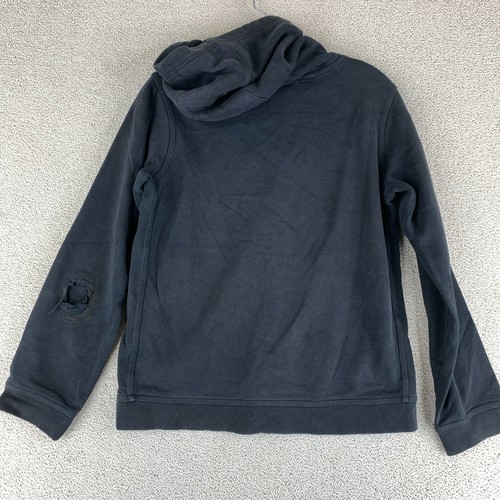 Nike Hoodie Sweatshirt Youth Boys XL Black Knit Long Sleeve Kangaroo Pocket - Picture 7 of 11