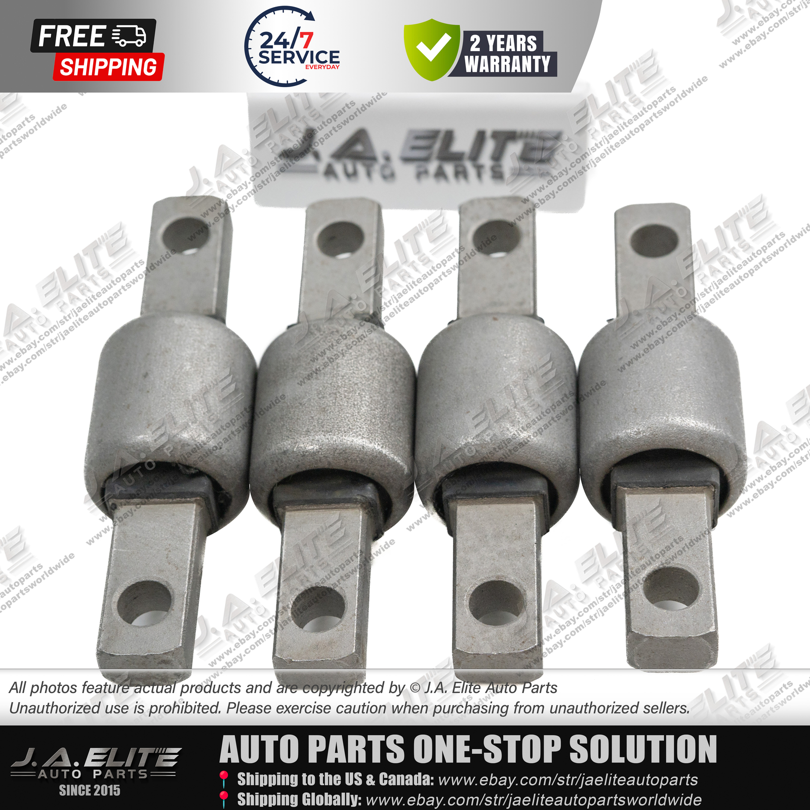 4pcs Front Upper Control Arm Bushing fit Ferrari458 488 California 248758 248760