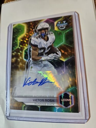 Victor Rosa 2023 Bowman University Best Gold Geometric Auto RC Card #15/50 - Picture 1 of 3