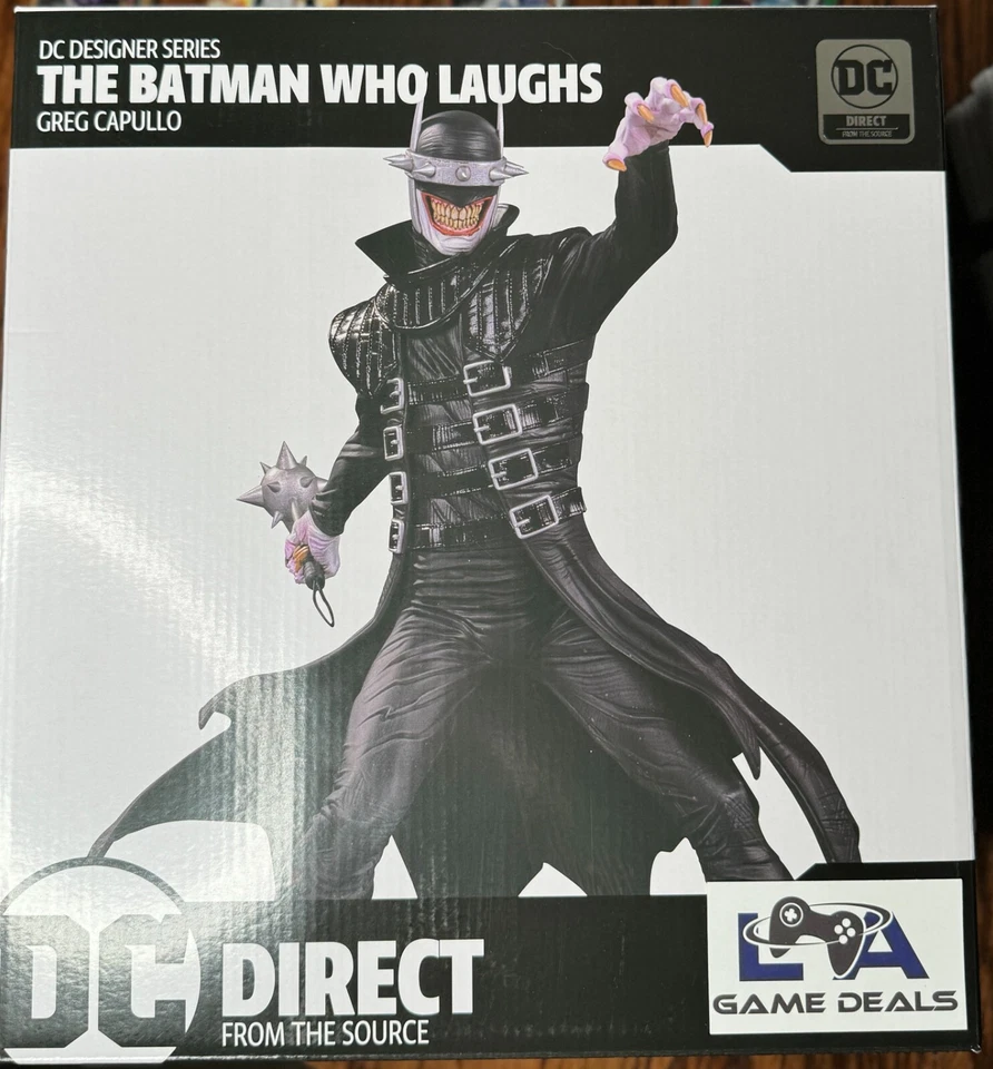 全新 McFarlane DC 直接设计师系列“笑蝙蝠侠”1:6 雕像 — 第 2/3 张图片