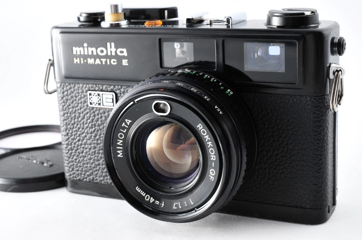 Mnolta H-Matc E wth Rokkor QF-40mm Lens (Untested, sellng AS S