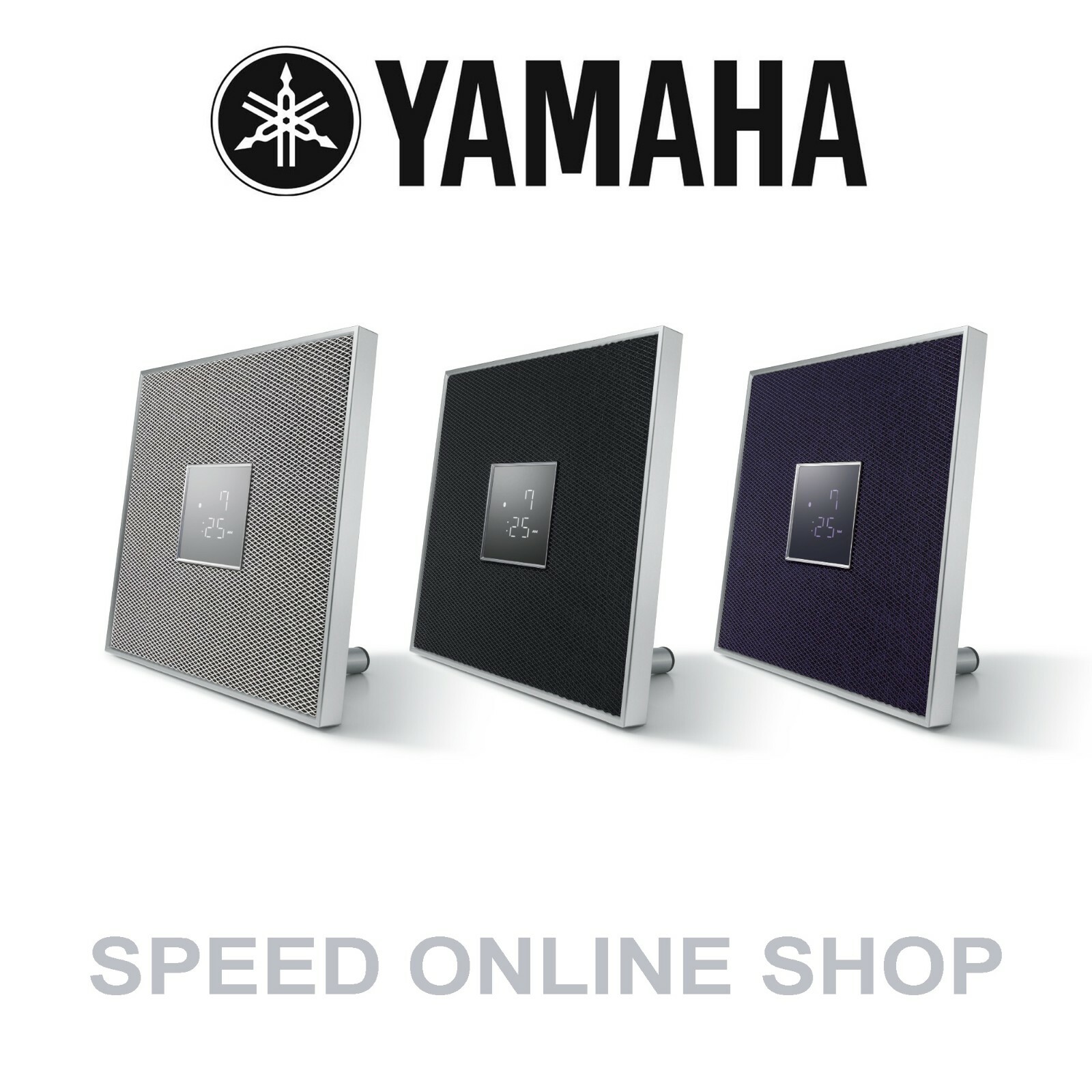 Yamaha ISX80 MusicCast Bluetooth AirPlay Clock Radio Black Out of