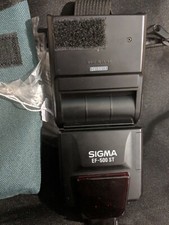 Sigma EF - 500 Shoe mount Flash FOR A CAMERA DSLR