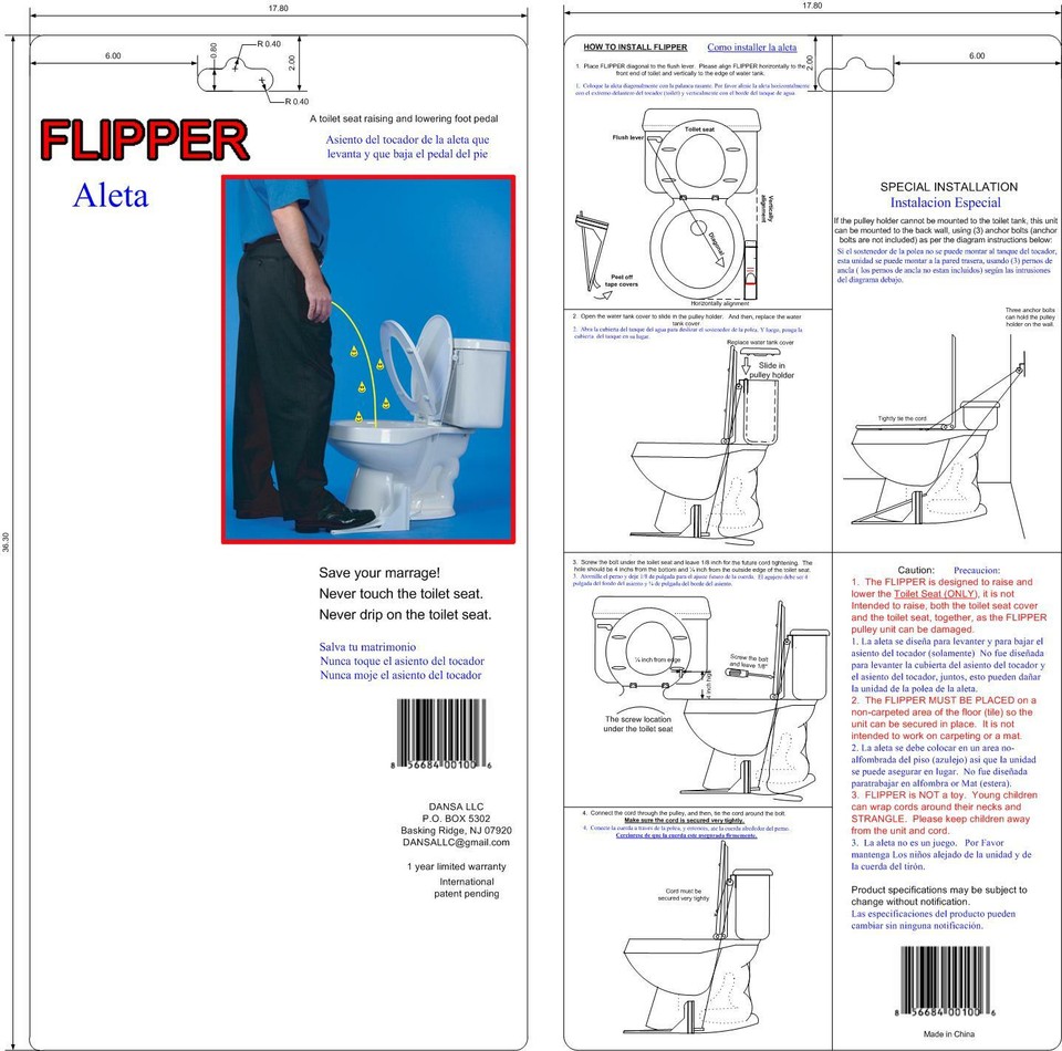 The Most Reliable Inexpensive Toilet Seat Lifter Foot Operated FLIPPER