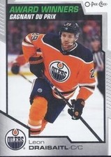 #601 Leon Draisaitl - Edmonton Oilers - 2020-21 O-Pee-Chee Update Hockey