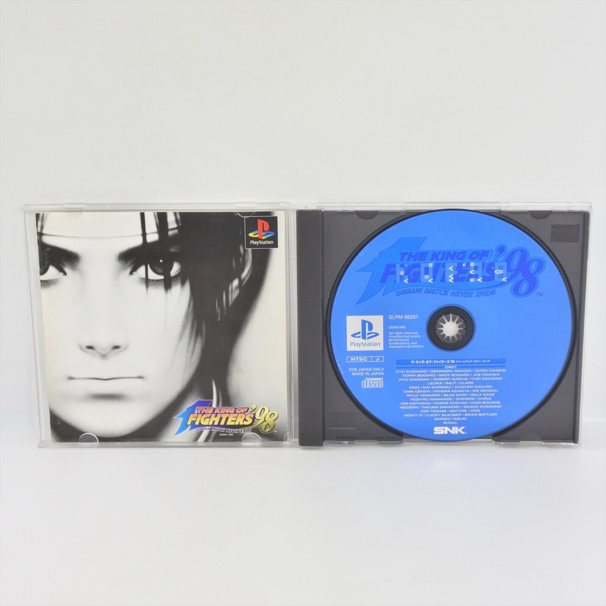 祓う者　SPサイン　psa10 KOF キングオブファイターズ THE KING OF FIGHTERS 98 KOF PS1 Playstation For JP System 2117 p1