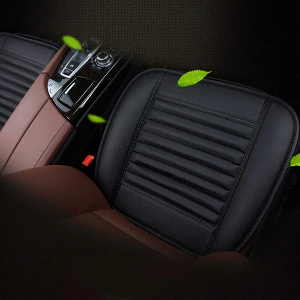For Toyota Leather Car Front Seat Cover Cushion Protector Half Full Surround Pad Foto 4 de 4
