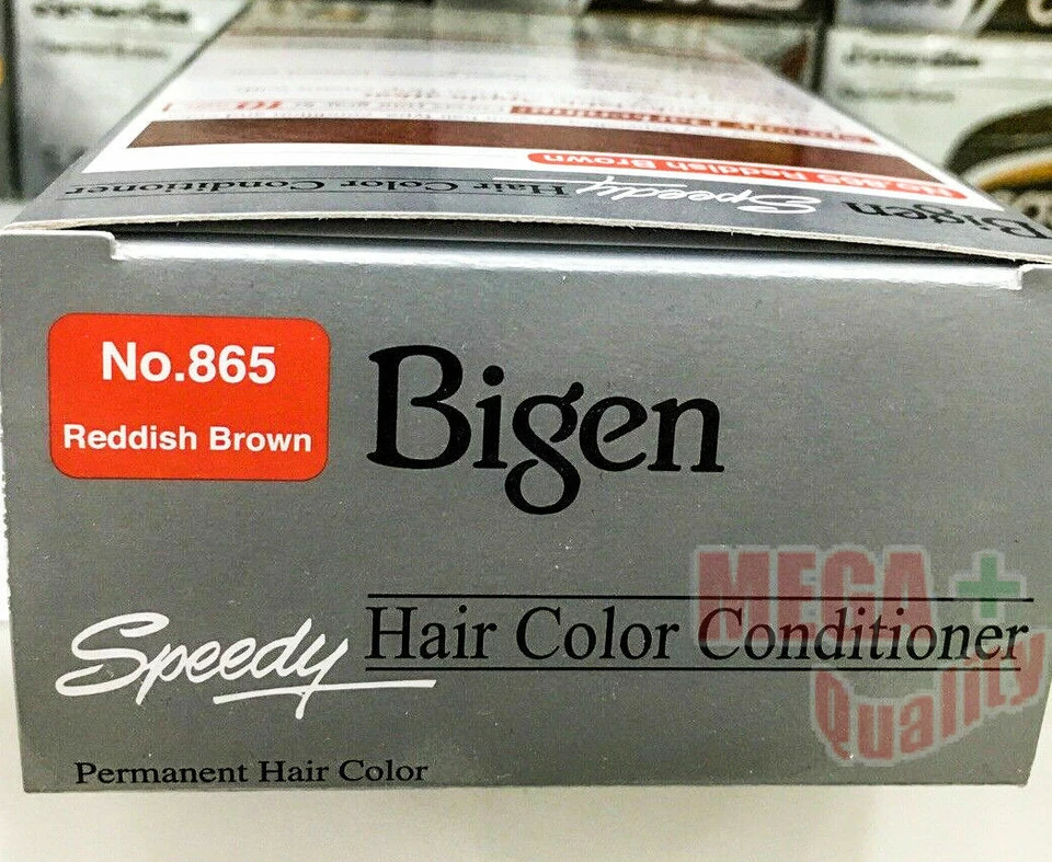 Bigen Speedy Japón Tinte de Cabello Acondicionador Color de Cabello Marrón Rojizo Nº 865 Foto 2 de 4