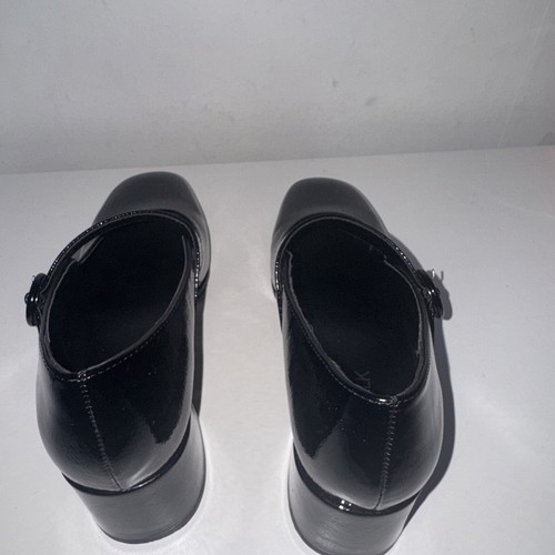 Black Patent Block Heel Mary Jane Shoes New In Box UK Size 5.5 EU 39. - Picture 10 of 19