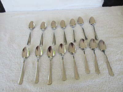 SET OF 15 ~ ADCRAFT STAINLESS [ 5-7/8 
