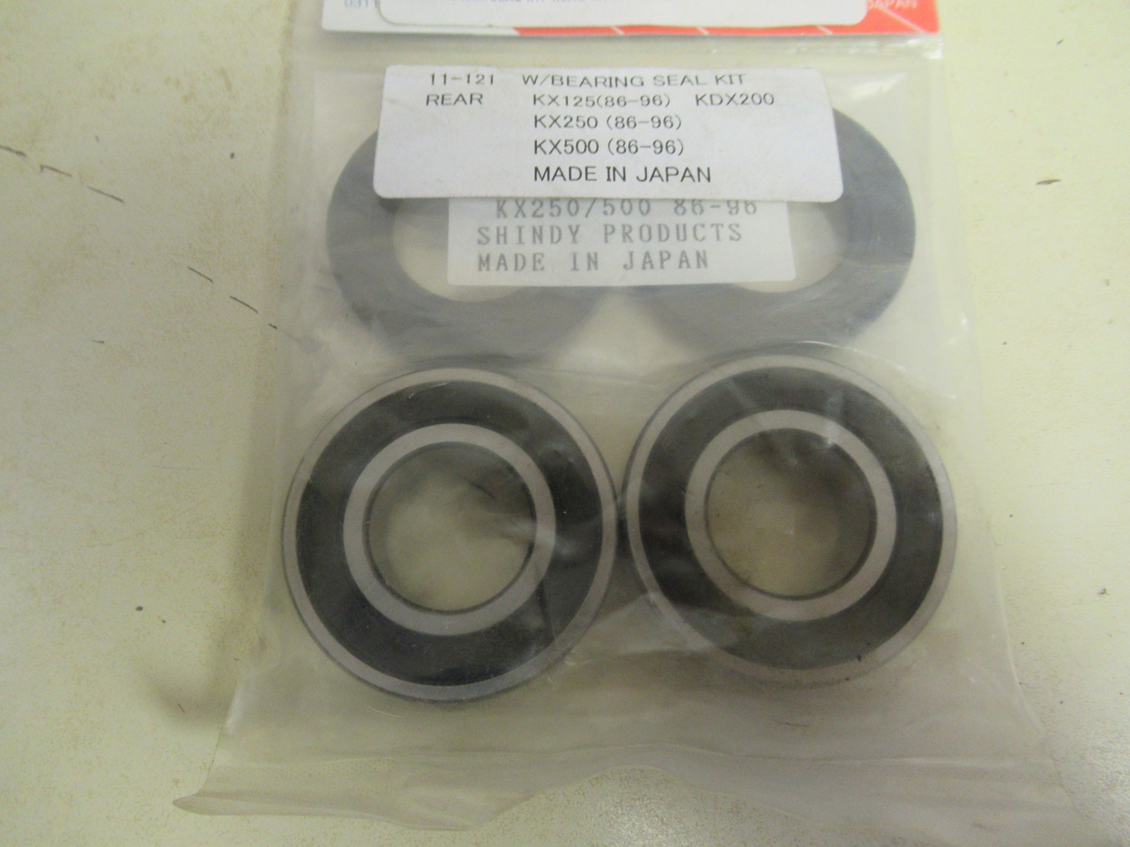 SHINDY WHEEL BEARING DUST SEAL REAR KX125 KX250 KX500 KDX200 KDX220 KLX300 eBay