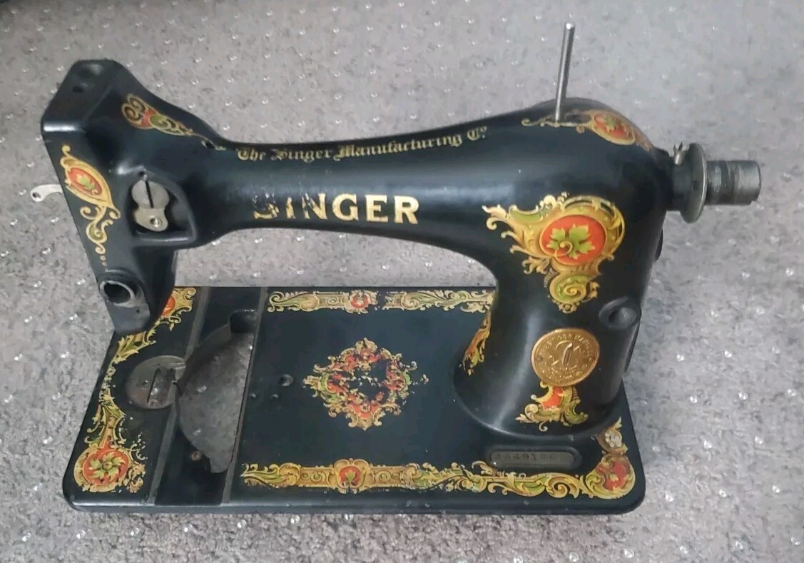 「Ｍａｒｏｎ♪　引き取り11000円」singer アンティーク 1910-1962 Vintage Singer 128 Sewing Machine AA491865 | eBay