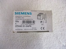 NIB Siemens Control Relay    220/240V      3TH40 31-0AP6