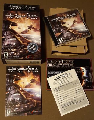 Jeu PC HAEGEMONIA: LEGION OF IRON - Version PAL Complète (CD-ROM, Boîtier) - Bon état