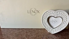 10 NEW LENOX Wedding Promises LOVE HEART MINI PHOTO FRAME 3 X 2.75”