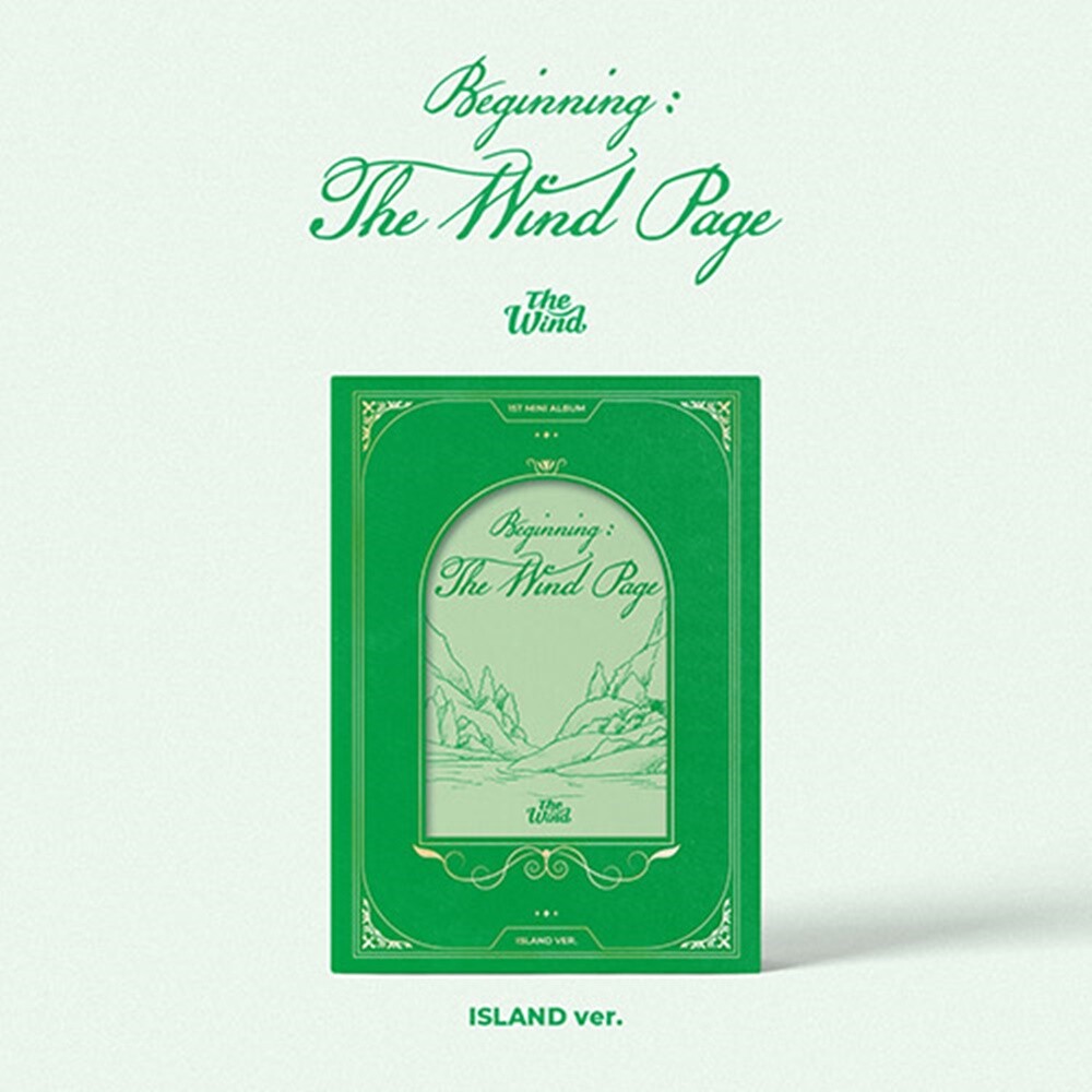 THE WIND 1st Mini Album [Beginning The Wind Page] CD+Book+Post+