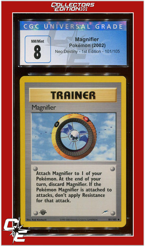 Magnifier (1st Edition) graded CGC 8 for sale on eBay