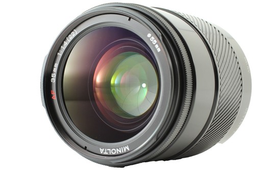 EXCELLENT] Minolta AF-S QUARTZ Auto Focus D 35mm f/2.8 (5452) | eBay