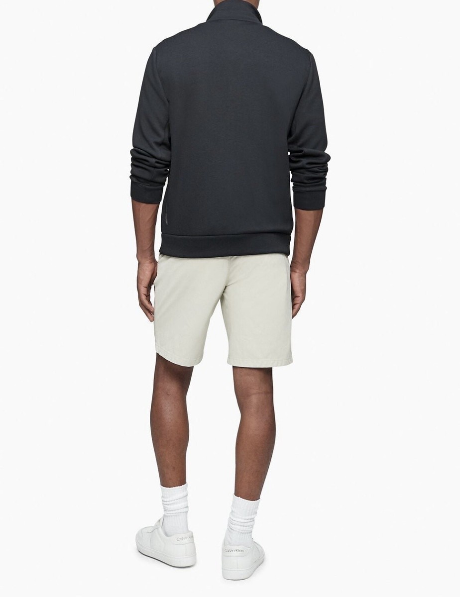 Calvin Klein 9” Slim Fit Straight Leg Flex Chino Khaki Shorts