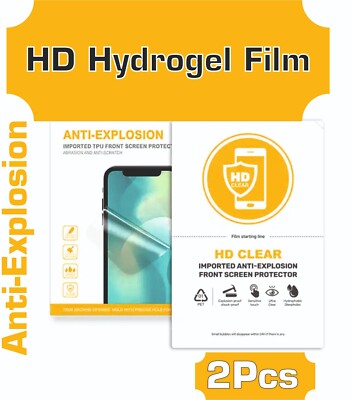 2x Hydrogel Handy Displayschutzfolie Protective Film f. Samsung S22 Ultra S23+
