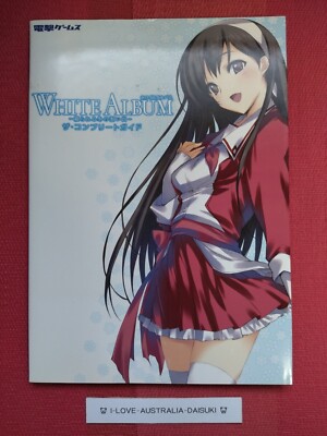 WHITE ALBUM Winter Memories The complete guide Dengeki games Japanese Book