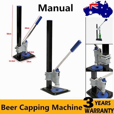 Beer Bottle Capper Super Auto Lever Bench Capper Home Brew Fast