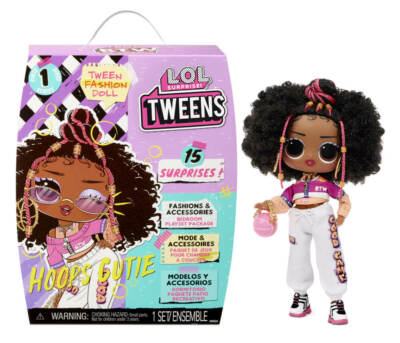 L.O.L. Surprise 576693EUC Tweens Doll- Hoops Cutie