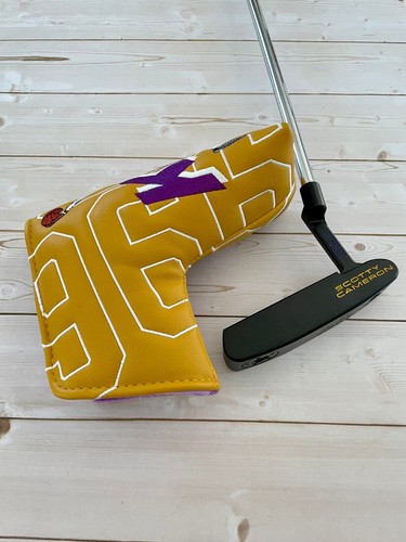 *NEW* Scotty Cameron Custom SS LA Lakers Newport 34 in Putter- King James Cover - Picture 3 of 8