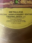 1984 Metallica Gold Special Anniversary Edition Music For Nations w/ Bonus Book — photo 3