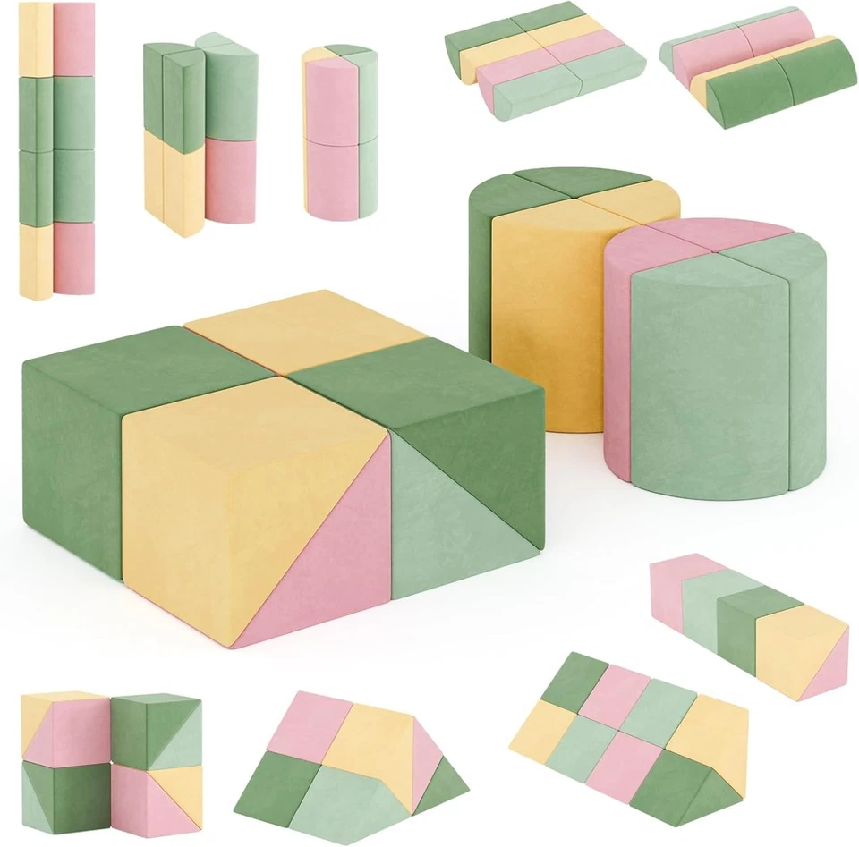 Foam Blocks Set for Kids, Transformable Playset - Image 3 of 4