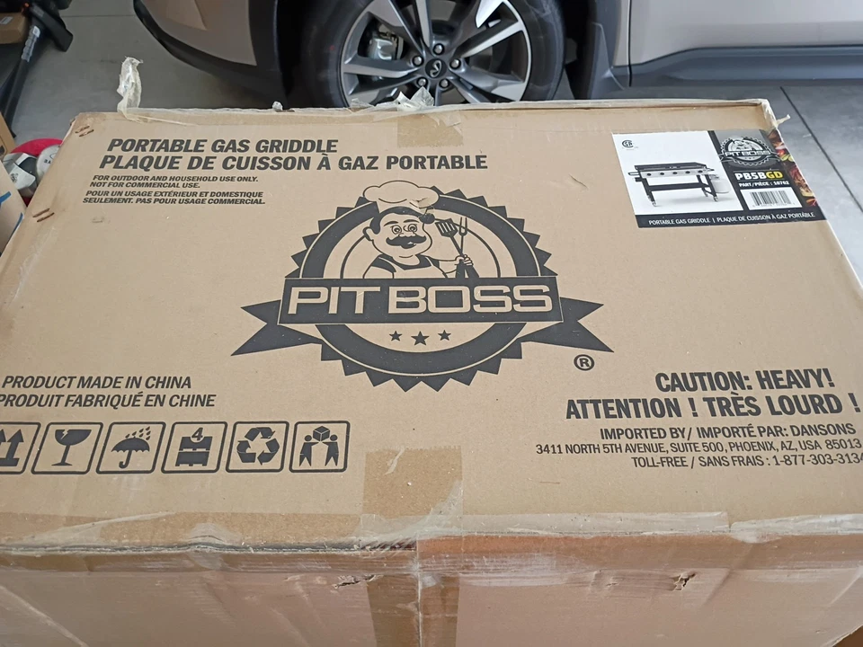 Plancha de gas portátil Foto 2 de 2