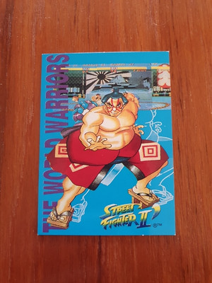 Kids Korner CapCom Street Fighter II Trading Cards 1994 - #42 (RU8)