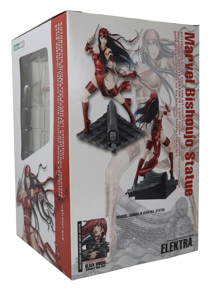 Kotobukiya Bishoujo Elektra Estatua Escala 1/7 X-Men Marvel Comics Nuevo En Caja Foto 3 de 4