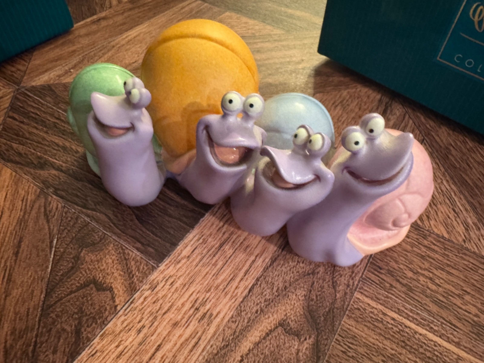 WDCC Disney The Little Mermaid Sing Along Snails Figurine Boxed COA Retired