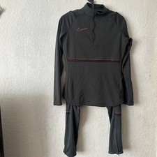 Nike Dri-fit!! Womens Navy Grey Tracksuit, Top S, Bottoms XS, Lots Of Wear Left