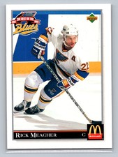1992 Upper Deck McDonald's The Best of the Blues RICK MEAGHER #23 NM