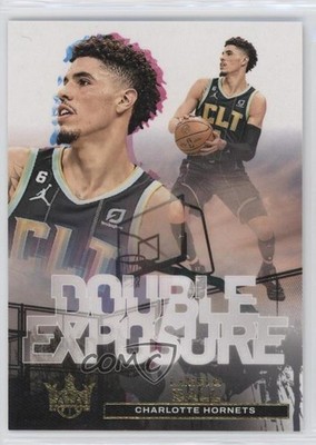 2023-24 Panini Court Kings Double Exposure LaMelo Ball #9 05is