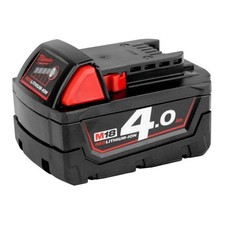 Genuine Milwaukee M18 B4 REDLITHIUM-ION™ 4.0Ah Battery 18V Li-Ion