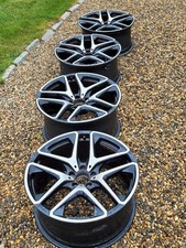 Four Genuine Oem Mercedes Amg 20 Alloy Wheels Four Genuine Oem Mercedes Amg 20 Alloy Wheels