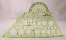 Vintage Berol RapiDesign R-18 Master General Purpose Drafting Template