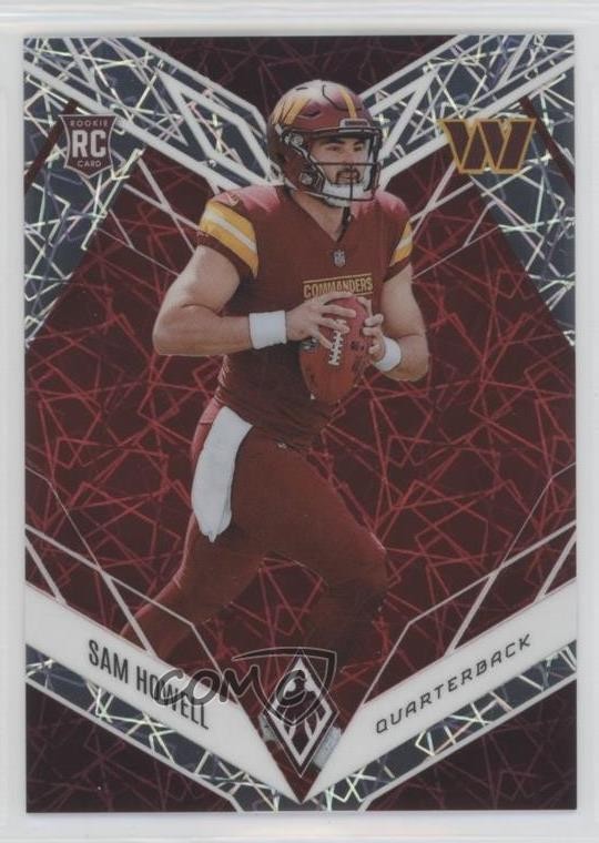 2022 Panini Phoenix Rookies Red Lazer 39/150 Sam Howell #105 Rookie RC 1e15