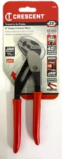 8" TONGUE & GROOVE PLIERS K9 STRAIGHT JAW CRESCENT RTZ28