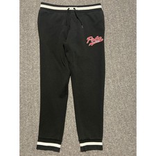 Polo ralph lauren joggers mens black performance drawstring tapered XL